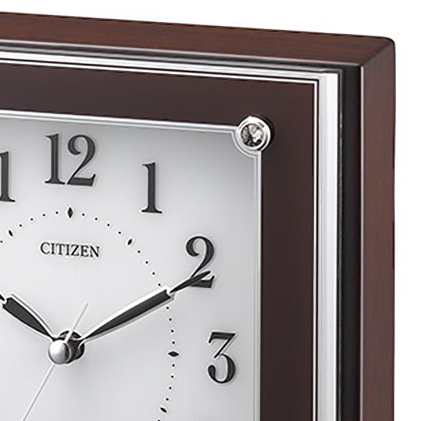 スタイリッシュな置き時計 マリアージュ706 4RY706-006 シチズン時計