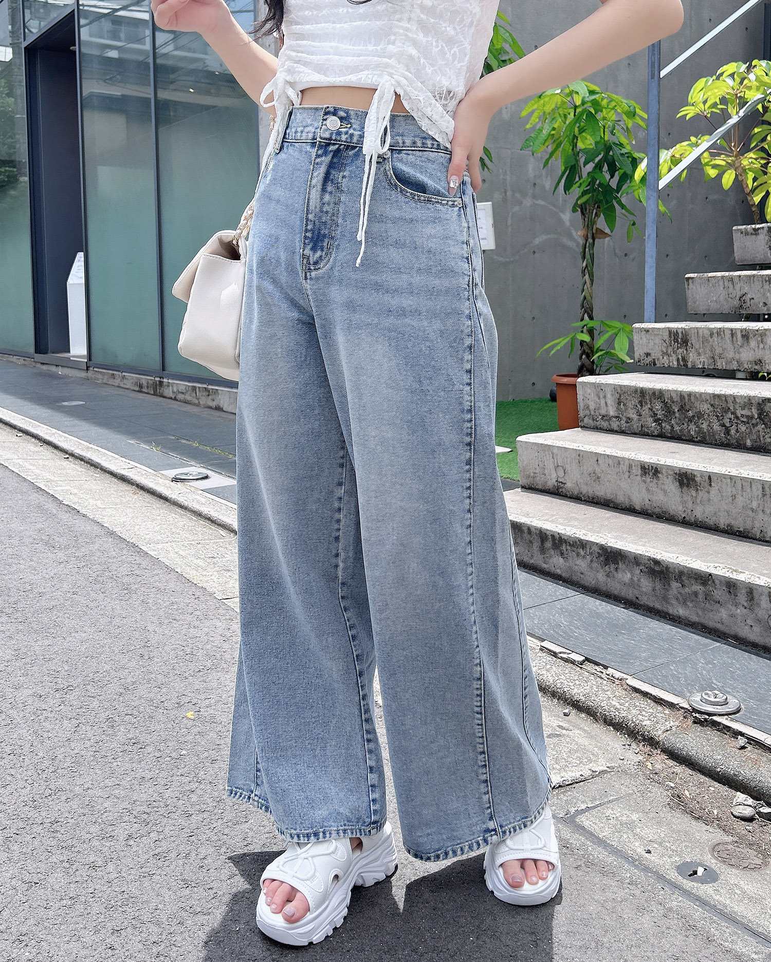 S～Mサイズ】ワイドルーズデニム（OUTLET）｜INGNI(イング) 公式