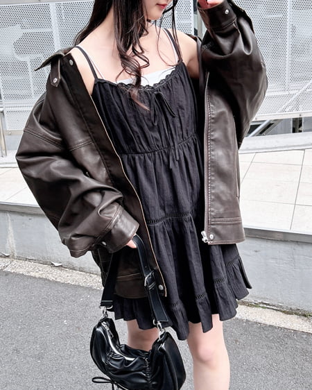 2／25 2時までの限定価格】ヴィンテージライクフェイクレザーBIG