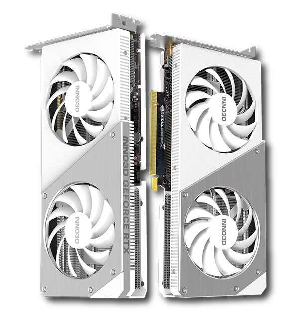 INNO3D GEFORCE RTX™ 4060 TI 8GB TWIN X2 OC WHITE | INNO3D
