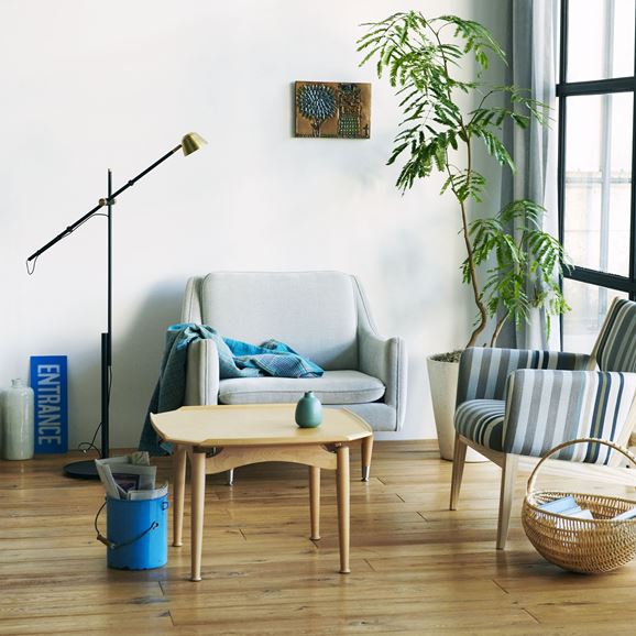 CAMPANA FLOOR ARM LAMP Brass｜フロアランプ｜IDEE SHOP Online