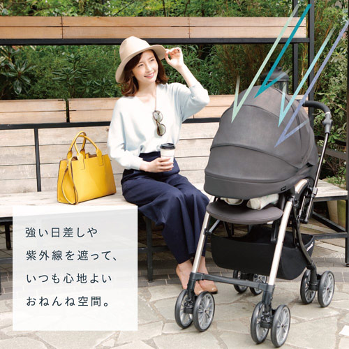 販売 コンビ ホワイトレーベル アンブレッタ 4キャス エッグショック