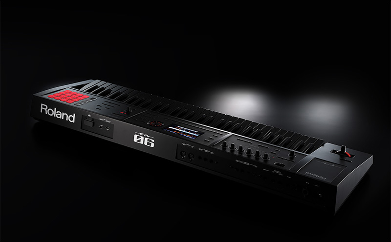 Roland】定番シンセサイザーのJUNO / FA にシックなブラック鍵盤モデル