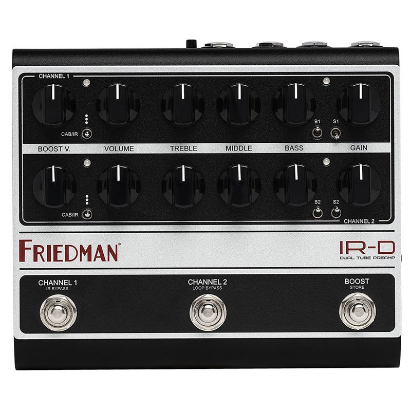 FRIEDMAN】DUAL TUBE PREAMPシリーズ第二弾『IR-D』が新登場