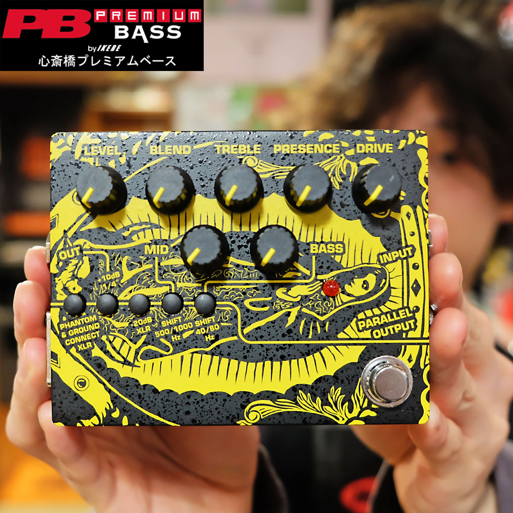 LUNA SEAのJ氏シグネイチャーモデル、Tech21のSansamp Bass Driver DI