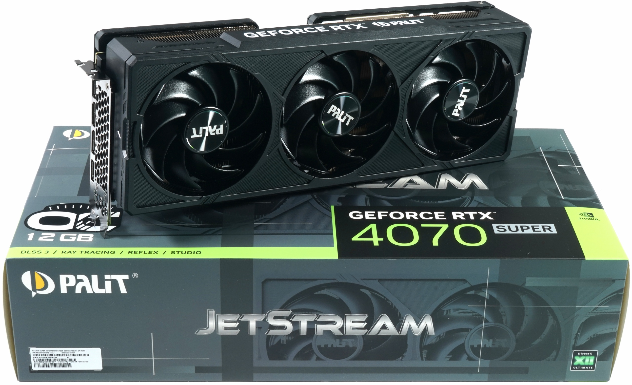 Palit GeForce RTX 4070 Super Jetstream OC 12GB Review - Another