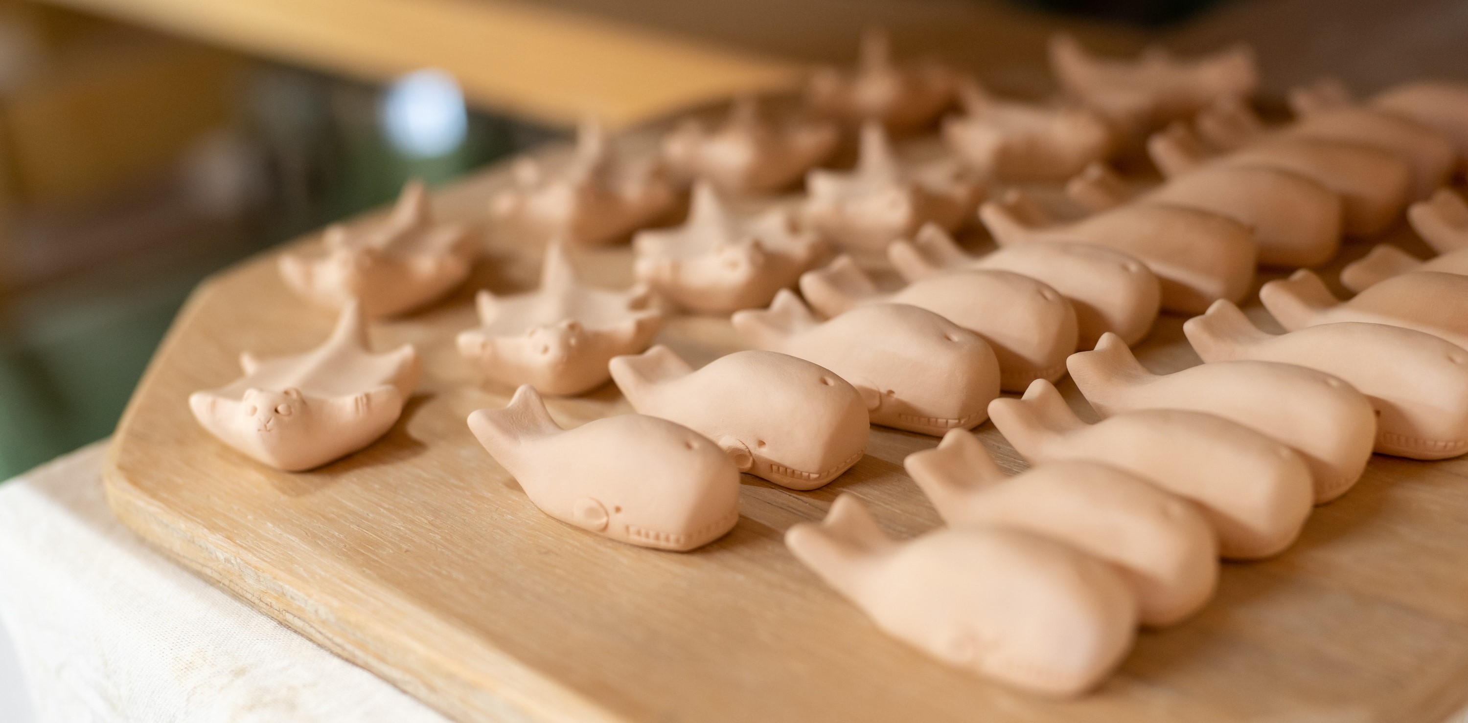 阿部春弥 牡丹文豆皿