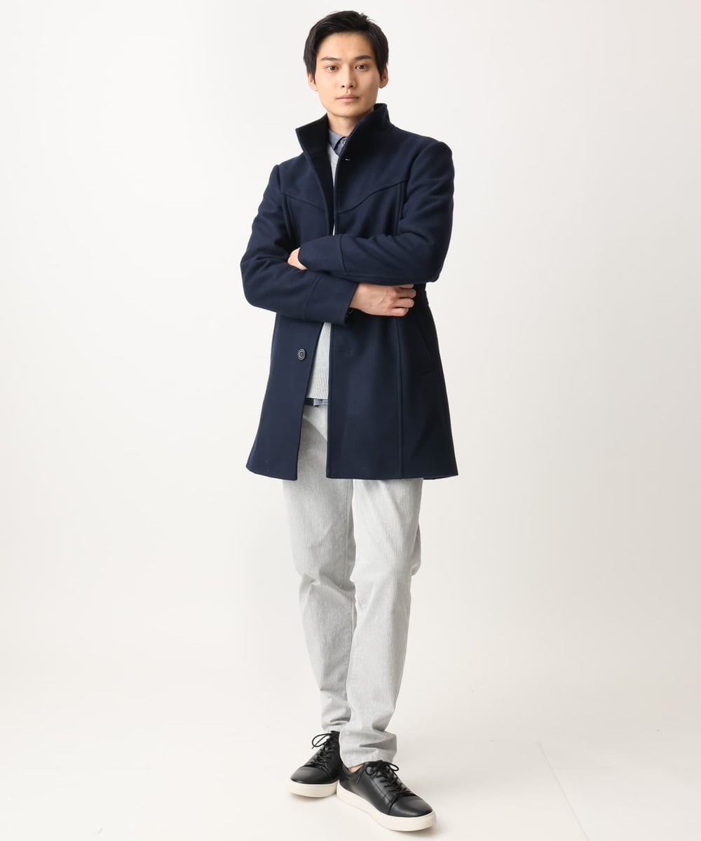 残りわずか/在庫限り！】ベーシックコート / TEC SILKY MELTON(ステン