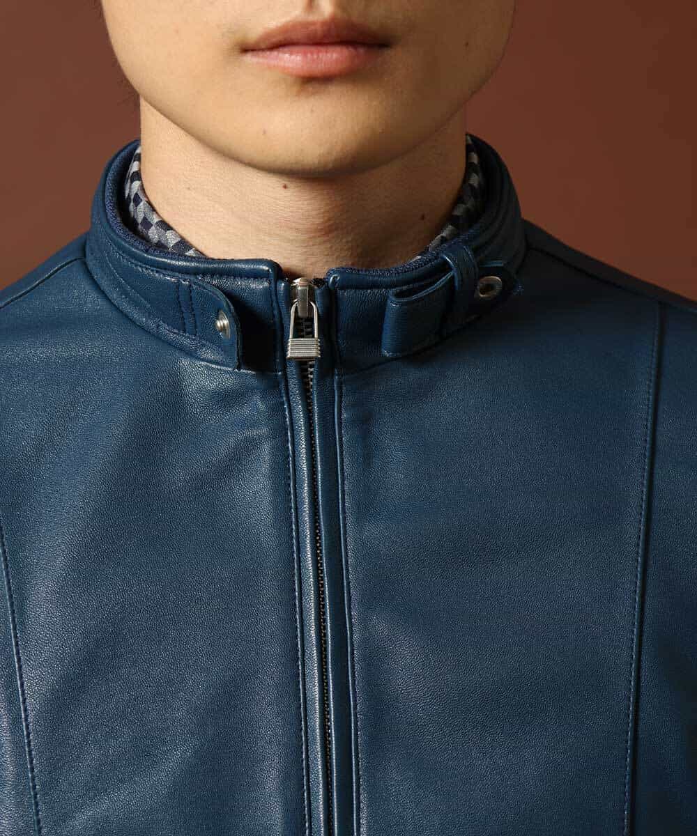 ラムレザーブルゾン(ライダースジャケット) | MK MICHEL KLEIN HOMME