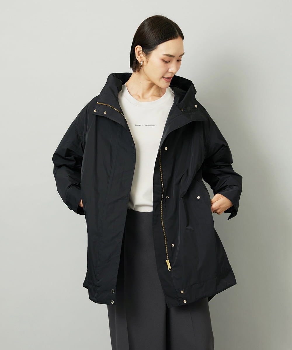 キルトライナー付きフードコート(モッズコート) | MICHEL KLEIN