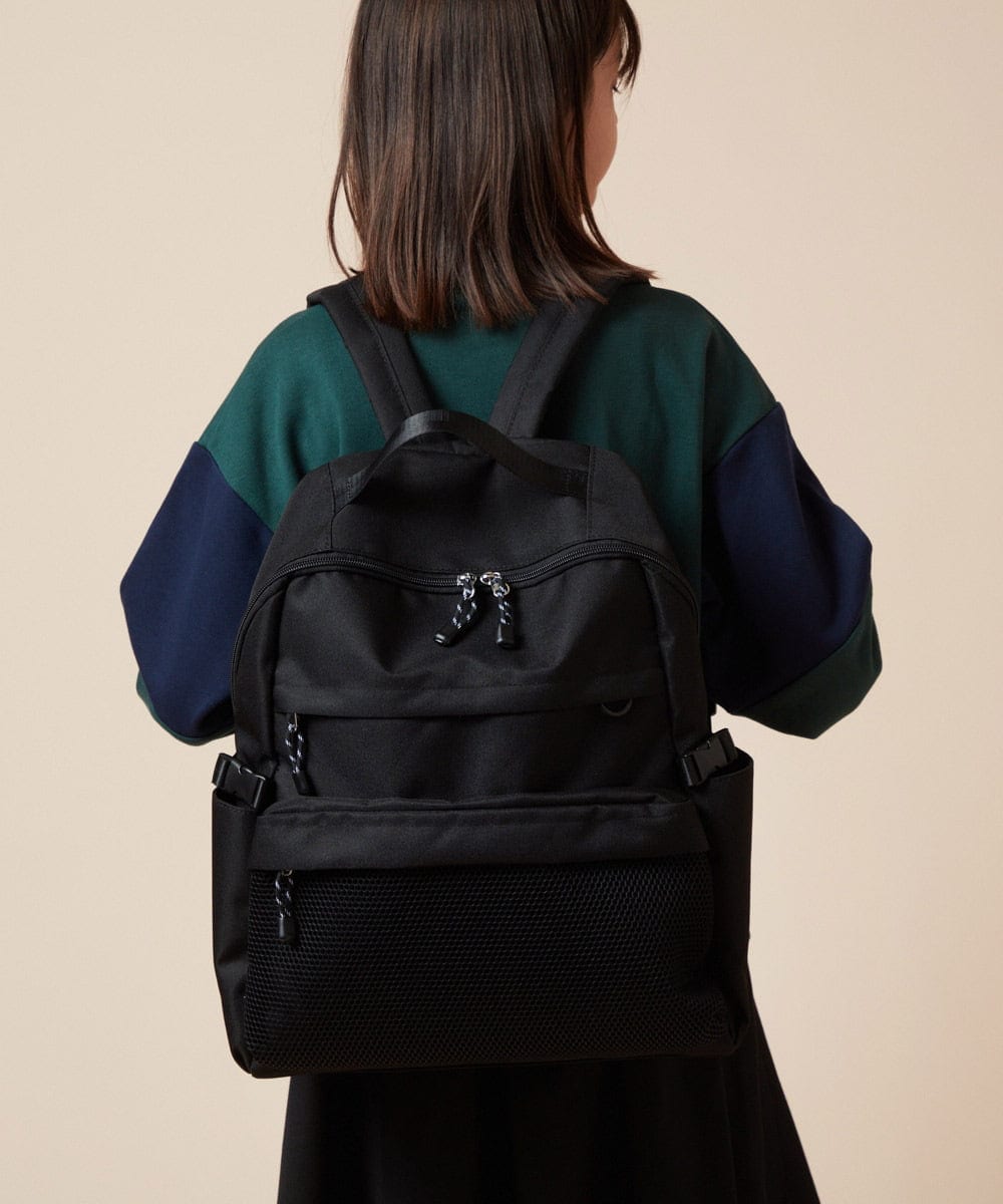 KIDS]【大容量/修学旅行/林間学校】ナイロンリュック(バックパック