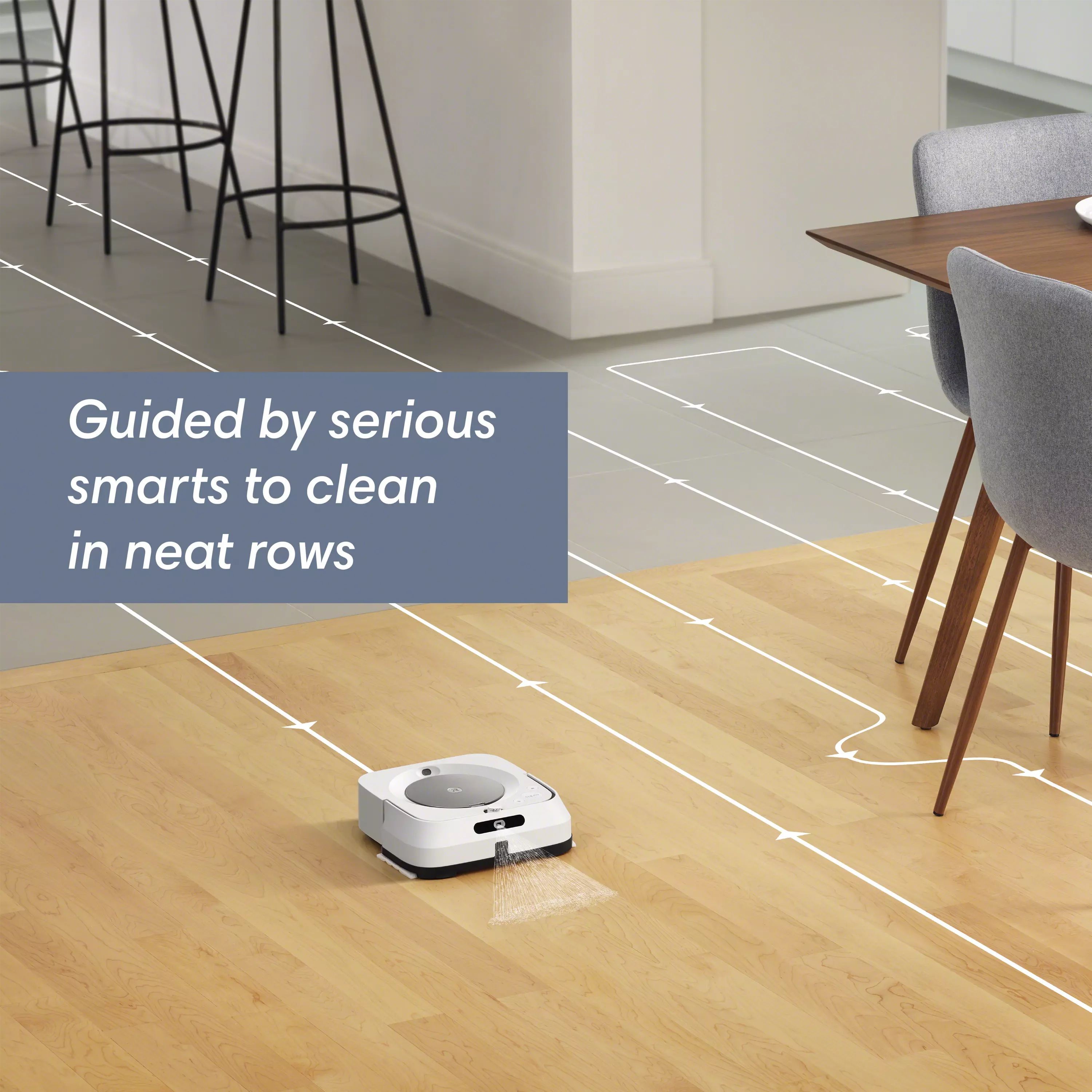 iRobot® Braava jet® m6 Robot Mop | White