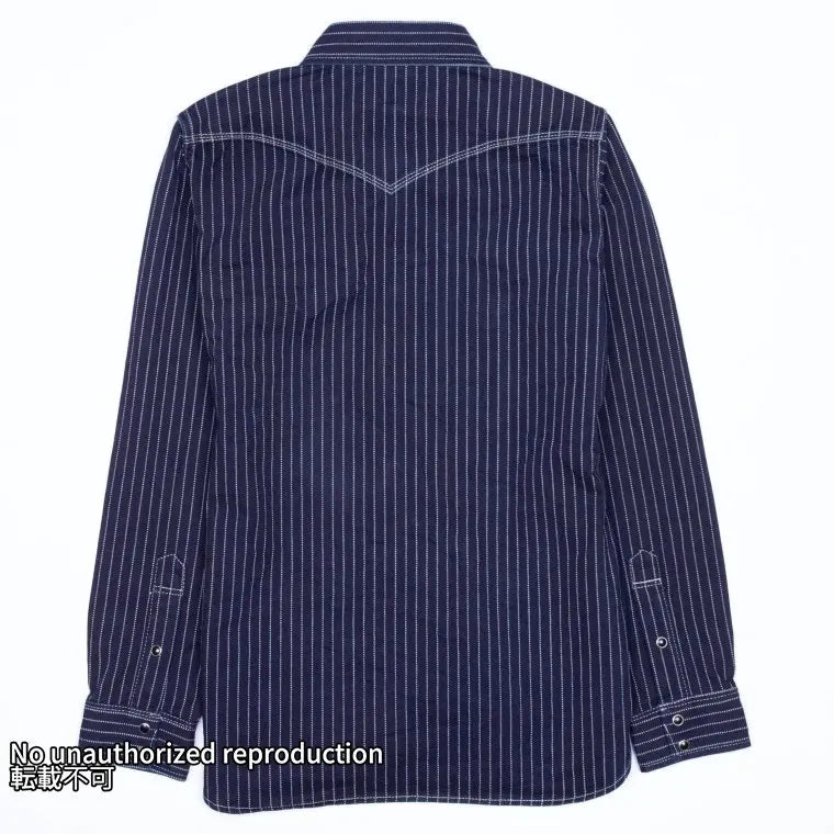 IHSH-62】12oz ウォバッシュ ウエスタンシャツ／インディゴ – IRON HEART