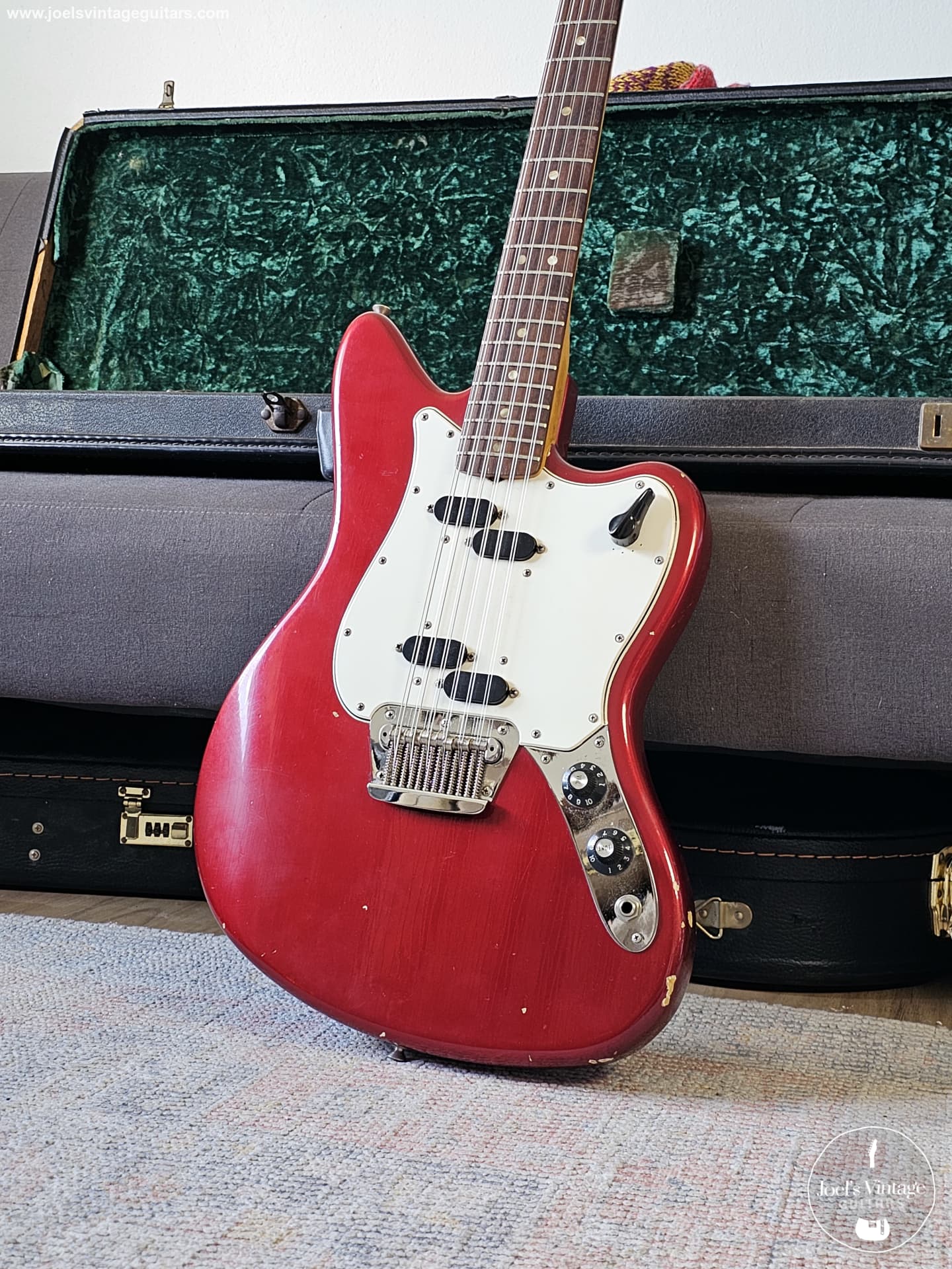 Joel's Vintage Guitars | Fender Electric XII 1966 Candy Apple Red