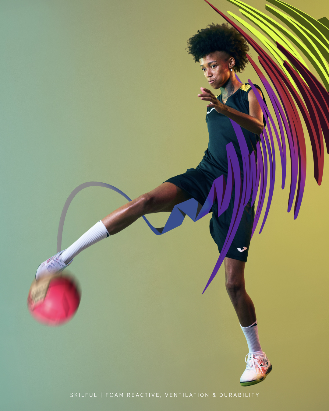 Special Joma sneaker collection for the first Women's Futsal World