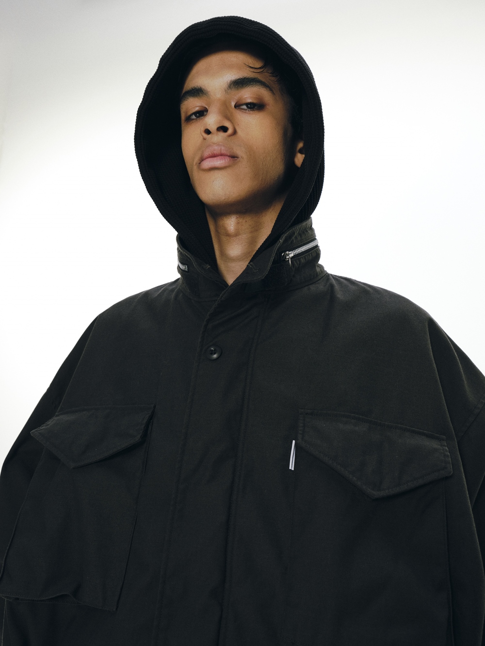 COOTIE PRODUCTIONS/Error Fit M-65 Field Jacket（Black）［エラー