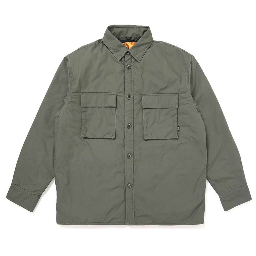 CHALLENGER/LINING MILITARY SHIRT（ARMY GREEN）［ライニング