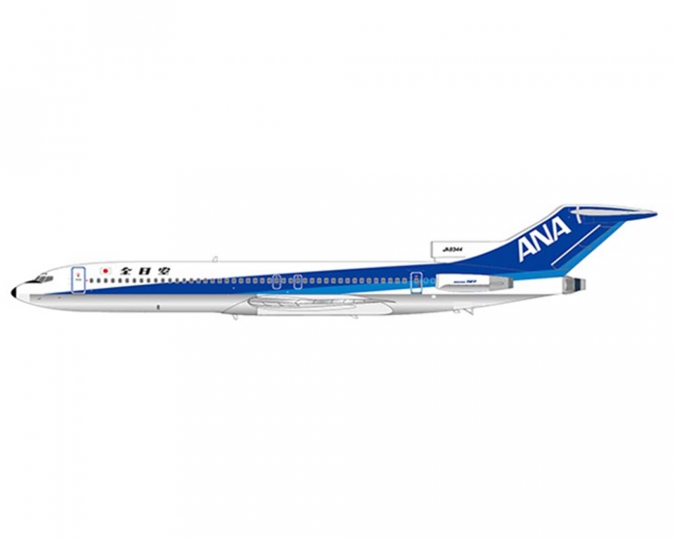全日空 ANA B727 1/200 ScaleModelStore.com :: JC Wings 1:200