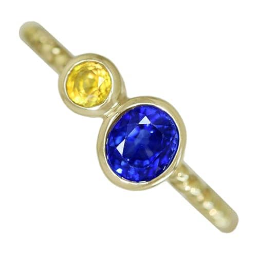 jewel planet 公式サイト / 【PRE OWEND】【HANDMADE】K18YG ブルー