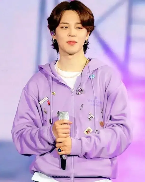 BTS Singer Jimin Purple Hoodie - Jacket Hub