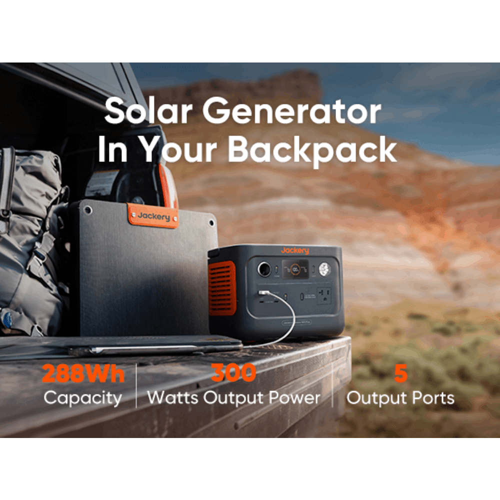 Jackery Solar Generator 300 Plus - Jackery
