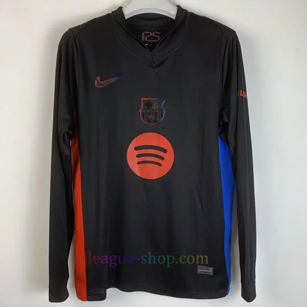 24/25 バルセロナ アウェイ 9番 レヴァンドフスキ 長袖 ユニフォーム