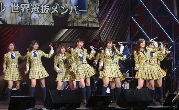 AKB48紅白対抗歌合戦2018 写真特集：時事ドットコム