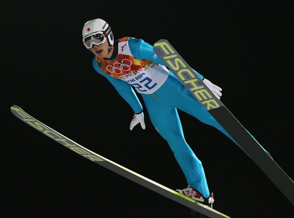 ソチ五輪のノルディックスキー・ジャン…：スキージャンプ 清水礼留飛