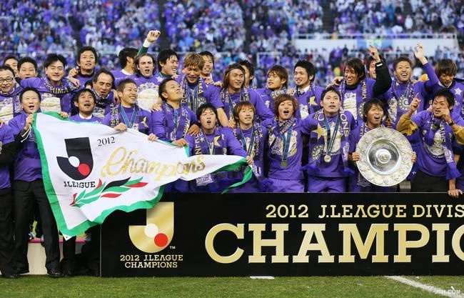2012年サンフレッチェ広島（初） 〔写…：Jリーグ歴代優勝チーム