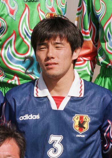 相馬直樹 DF。98年フランス…：サッカーW杯 歴代日本代表全選手 写真