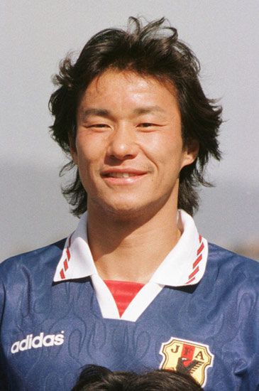 中山雅史 FW。98年フランス…：サッカーW杯 歴代日本代表全選手 写真