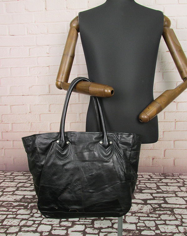 ジョーマッコイ リアルマッコイズ 豊岡 レザー パッチワーク トート