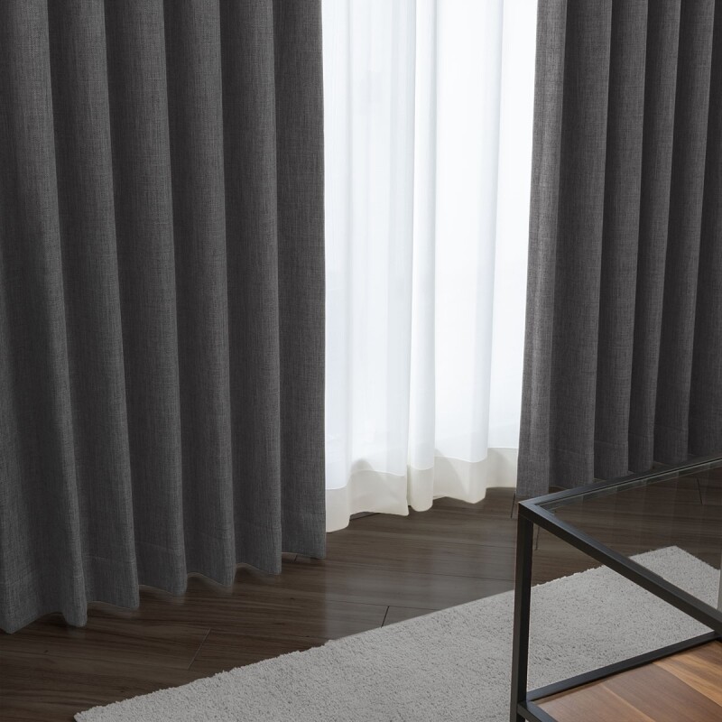 レヴィ カーテン JE-98065 グレー ｜ジャストカーテン
