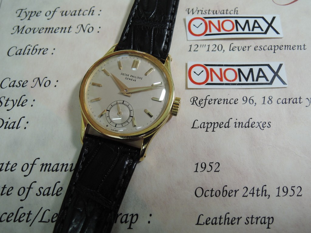 PATEK PHILIPPE パテック フィリップ – 高級腕時計専門店 ONOMAX