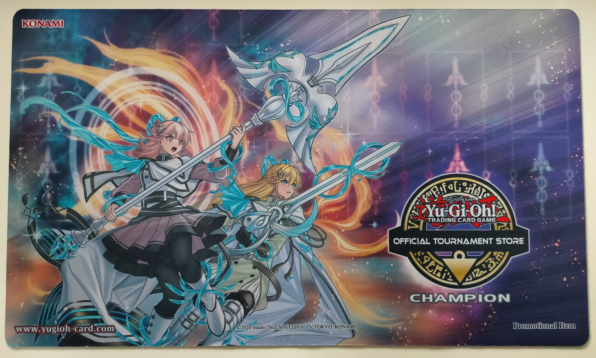 遊戯王 マジシャンズ・サルベーション プレイマット 韓国 限定 特価