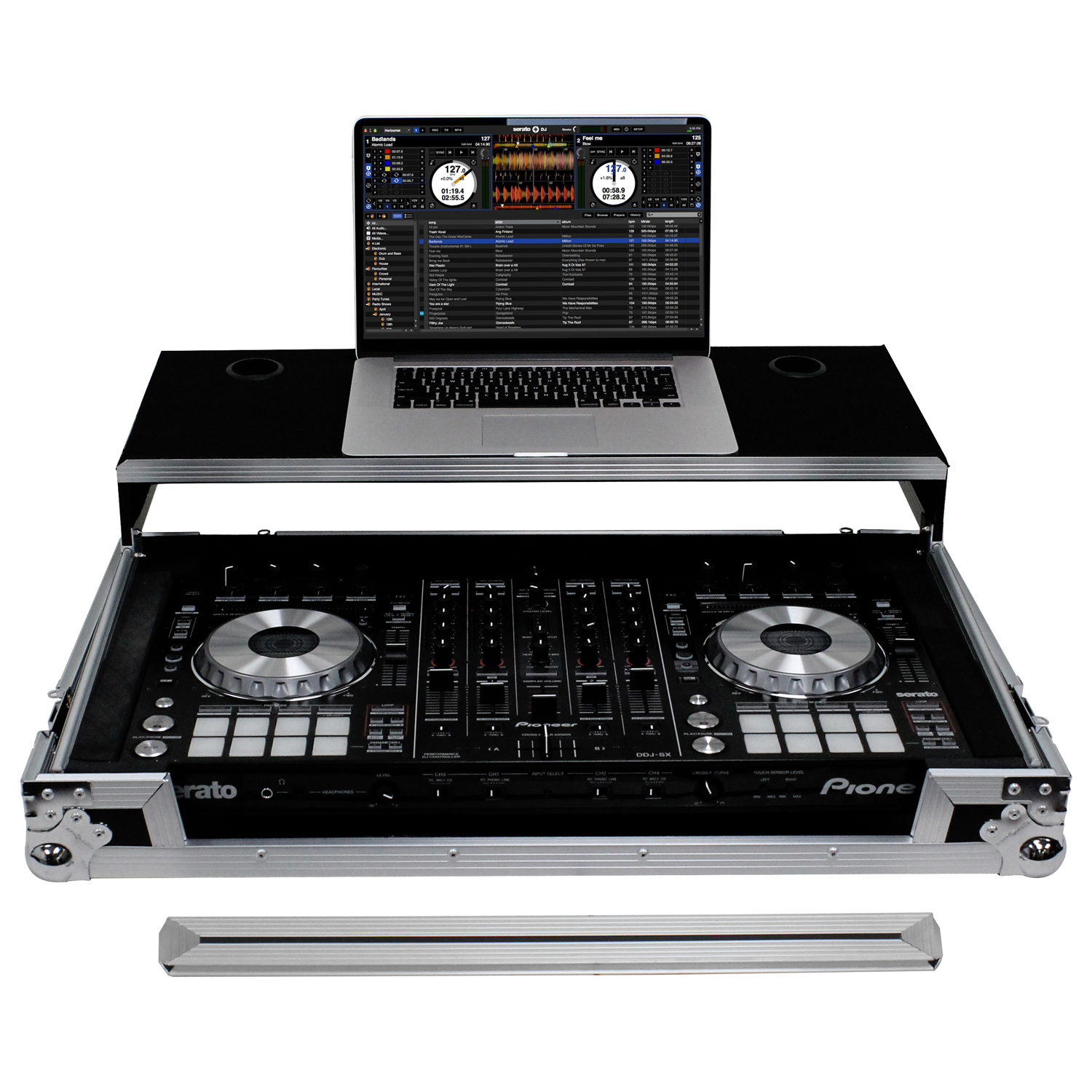 Pioneer DDJ-RX / DDJ-SX / DDJ-SX2 / DDJ-SX3 Case with Glide