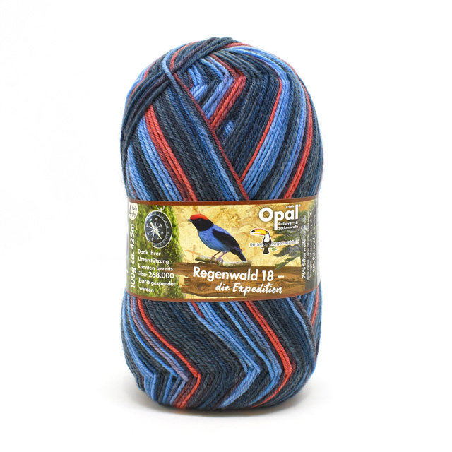 毛糸 Opal-オパール- レーゲンヴァルト18 4ply/4本撚り 11200.ハンス