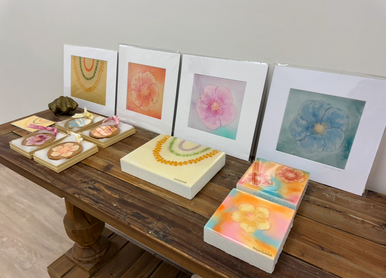 Kanaの推し活シリーズ】ハワイのお花をモチーフにした美しいレジン