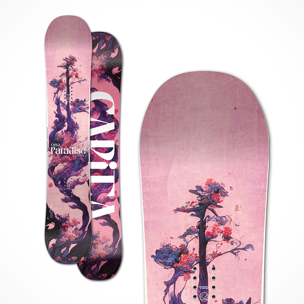 2025 Capita Paradise Women's Snowboard — All-Mountain Versatility
