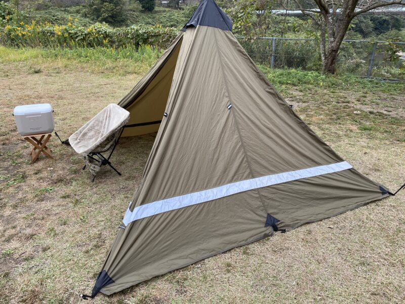 YOKA TIPI レビュー】冬キャンプに最適なソロテント【ヨカティピ