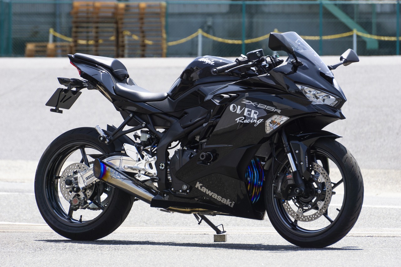フルチタン メガホン 4-2-1 エンド焼き有 ZX-25R/SE(20-22) | System