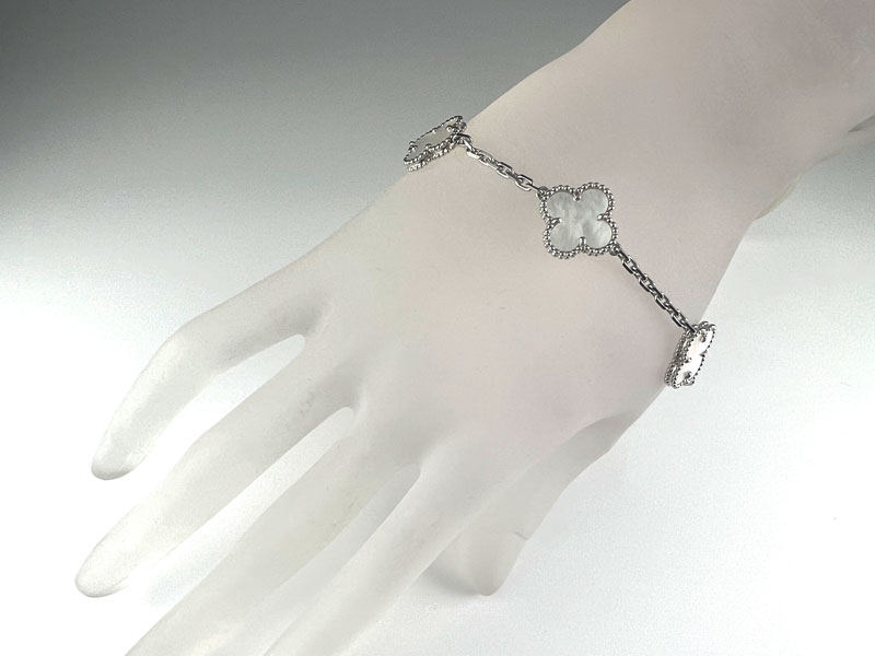 VanCleef＆Arpels ヴィンテージ アルハンブラ ブレスレット 5モチーフ
