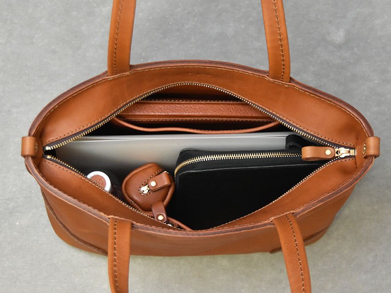 肩掛けファスナートート | Organ＜オルガン＞