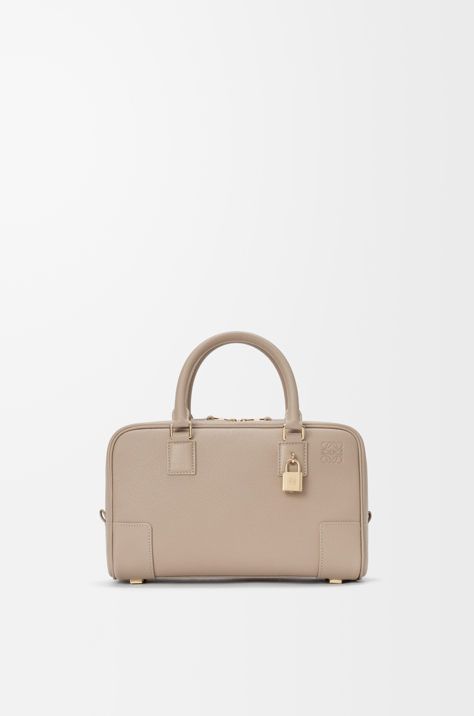 Amazona 23 bag in soft grained calfskin Brown - LOEWE USA Official