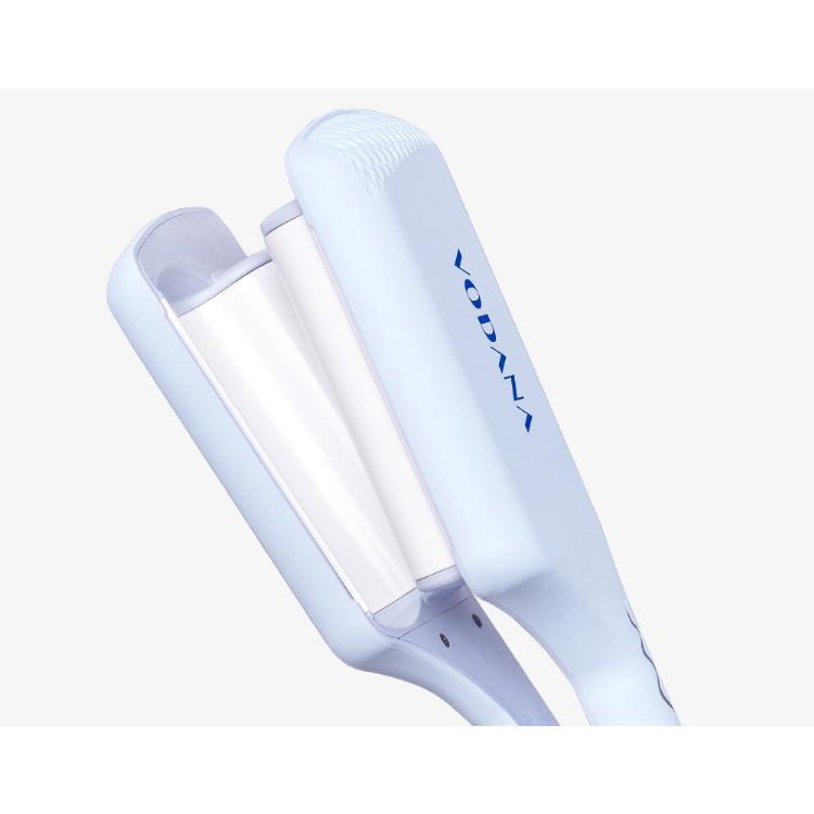 ウェーブアイロン 40mm クリーミーブルー(クリーミーブルー): コスメ