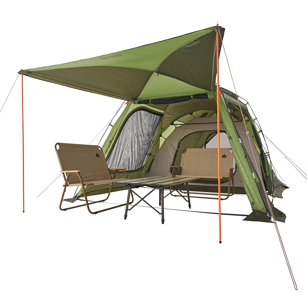 neos PANELスクリーンドゥーブル XL-BJ|ギア|テント|2ルームテント