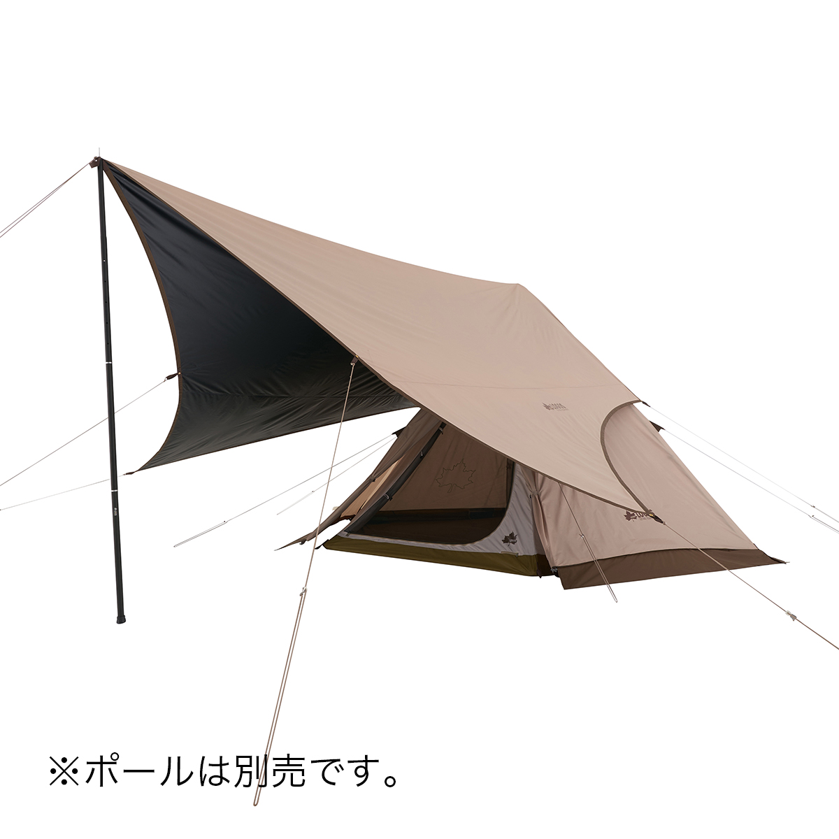 トラッドソーラー Tepee ブリッジヘキサタープ-BA|ギア|日/火/風除け