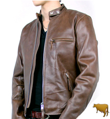スタンド襟ライダースジャケット｜革製品専門店レザーハウス