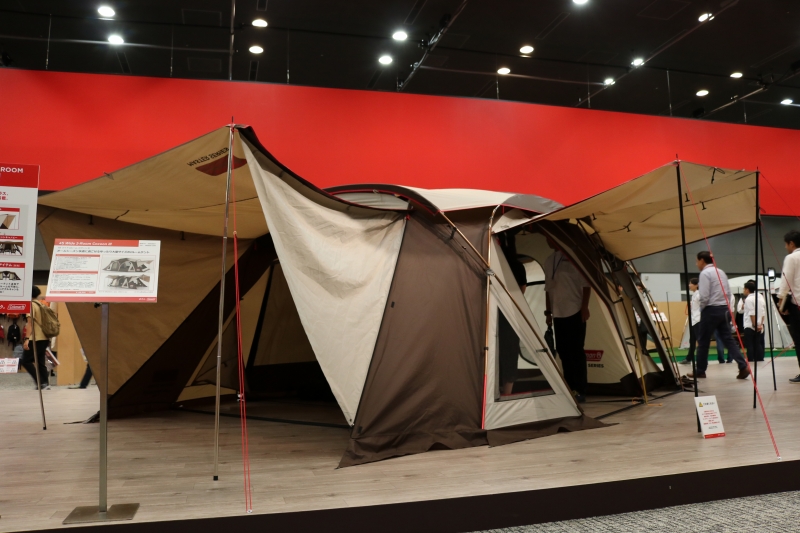 コールマン2020年最新2ルームテント「4S ワイド2ルーム コクーン3