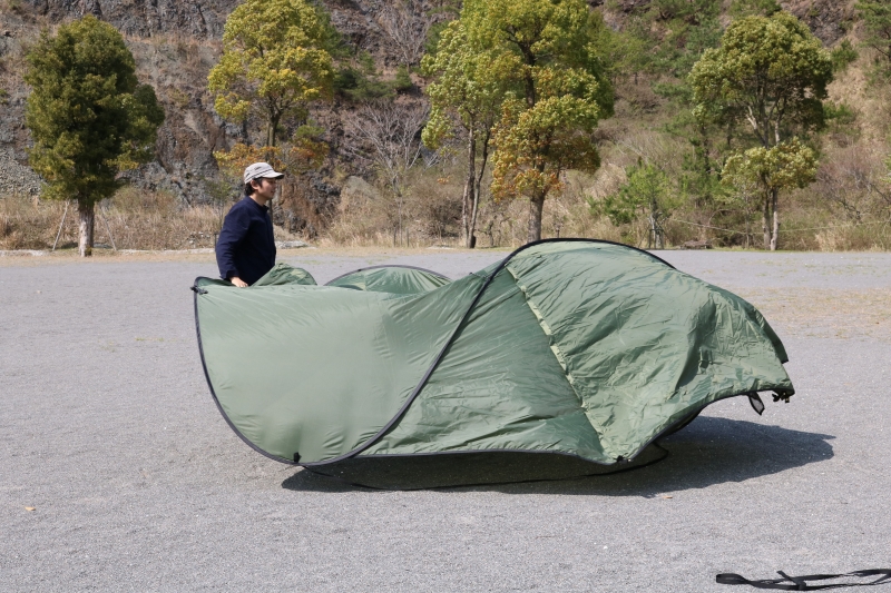 これは革命だ！ハイランダーの「ポップワンポールテント フィンガル